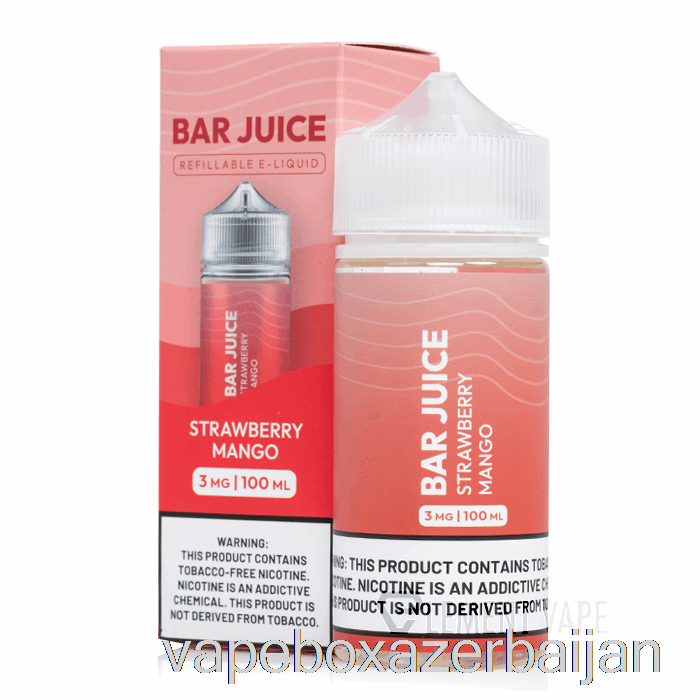 Vape Box Azerbaijan Strawberry Mango - Bar Juice - 100mL 0mg